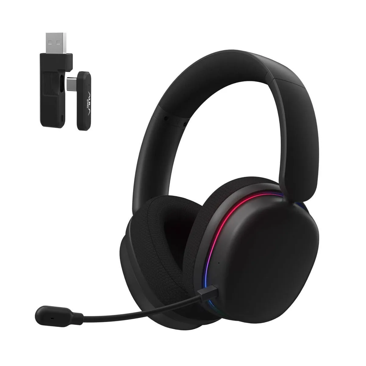  Aula G7 Pro gaming headset 7.1 40mm 65h 2.4G BT 3.5mm black — product photo