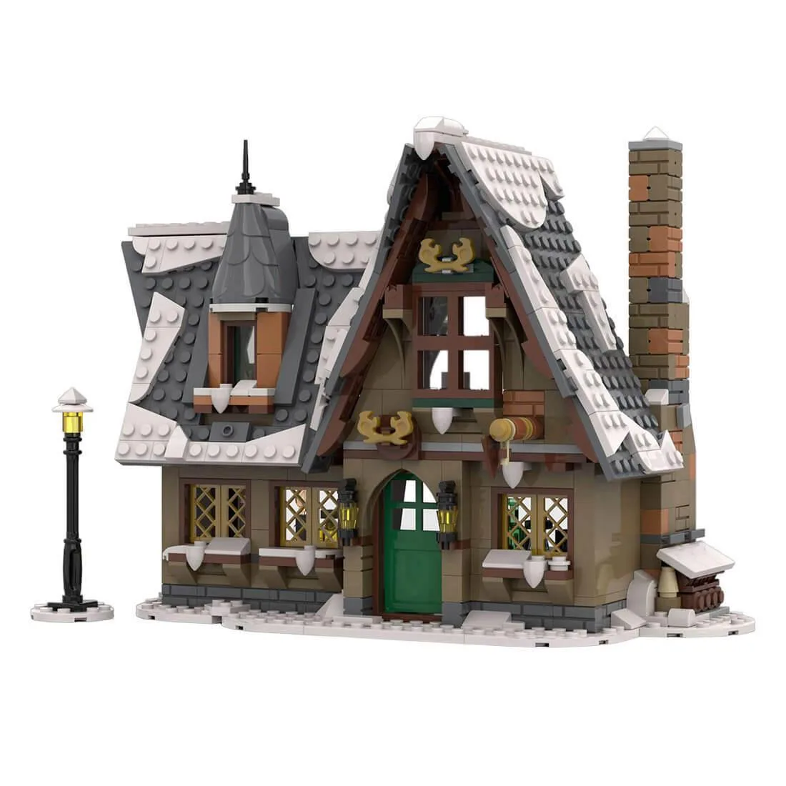 ZITIANYOUBUILD ZITIANYOUBUILD MOC-94936 Christmas Stuffed Stocking Building Set 702PCS — product photo