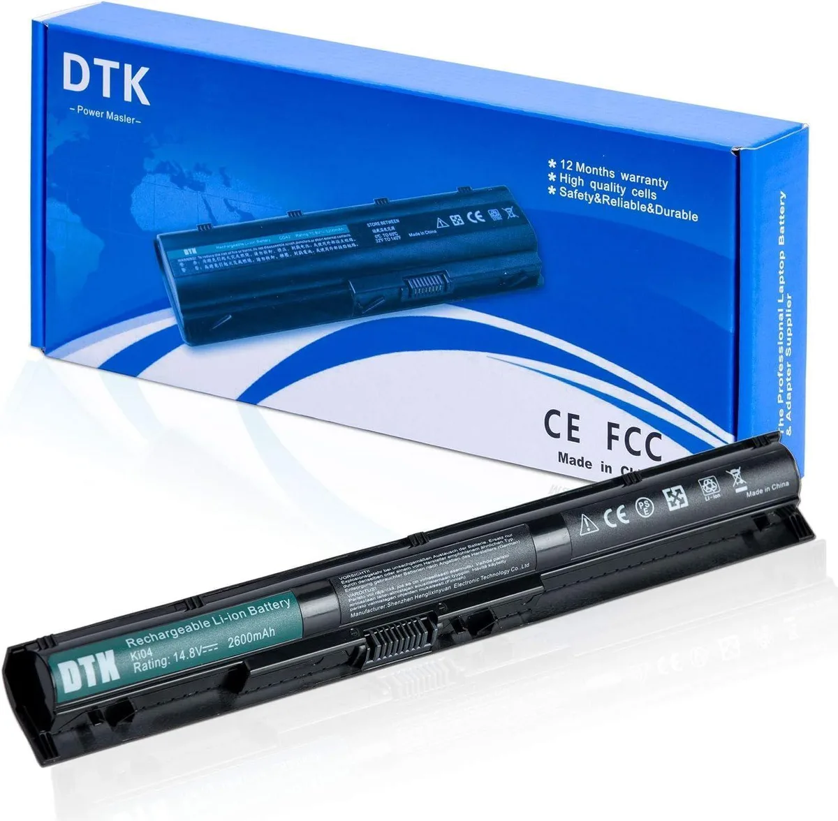 No Sew No Sew KI04 laptop battery 14.8V 2600mAh 4-cell — product photo