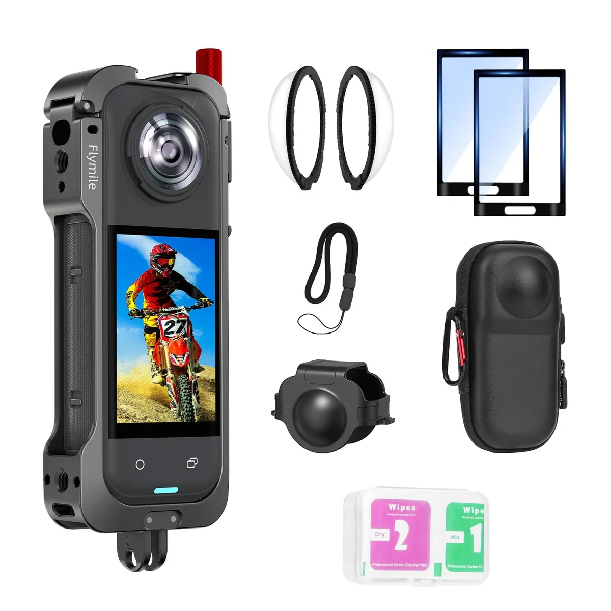  Flymile FMUSA0073 Insta360 X5 7-in-1 Protection Kit — product photo