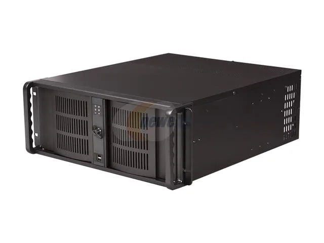 iStarUSA Inc. iStarUSA Inc. D406-DE8BK 4U Rackmount Server Chassis 8×3.5″ Hot-Swap Bays — product photo