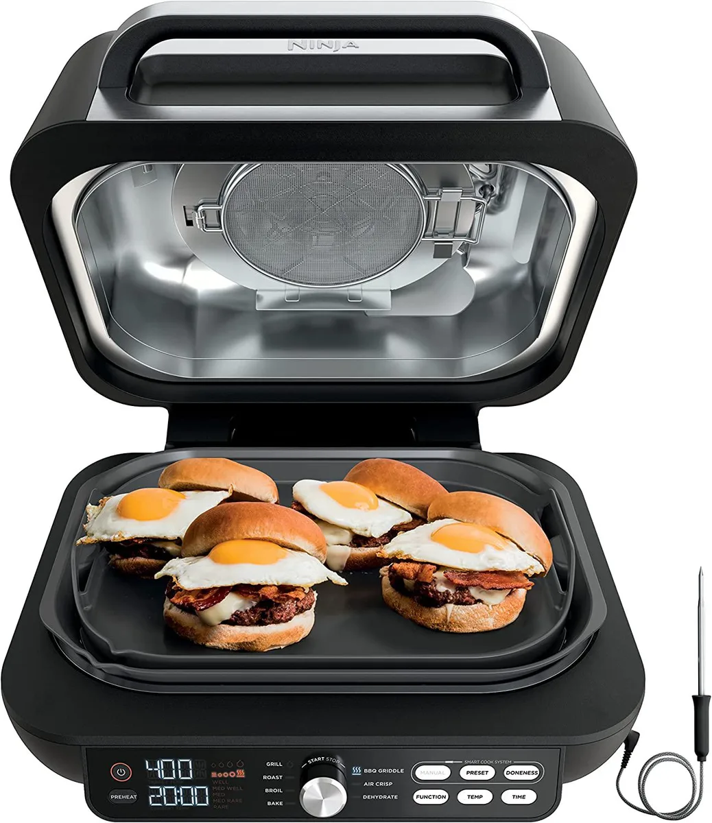 Ninja Ninja Foodi Smart XL Pro 7-in-1 Indoor Grill/Griddle Combo IG651Black — product photo