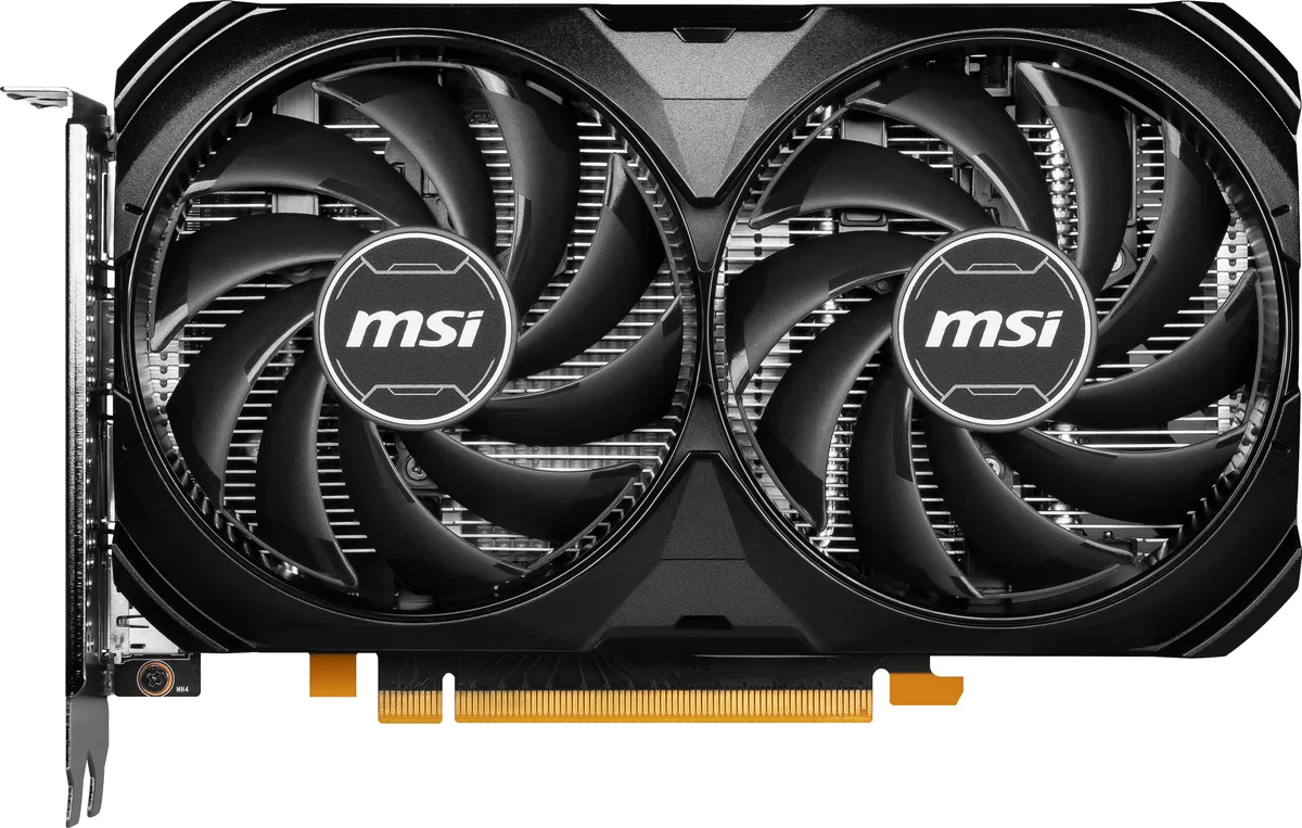 MSI MSI RTX 4060 VENTUS 2X BLACK 8G OC graphics card — product photo
