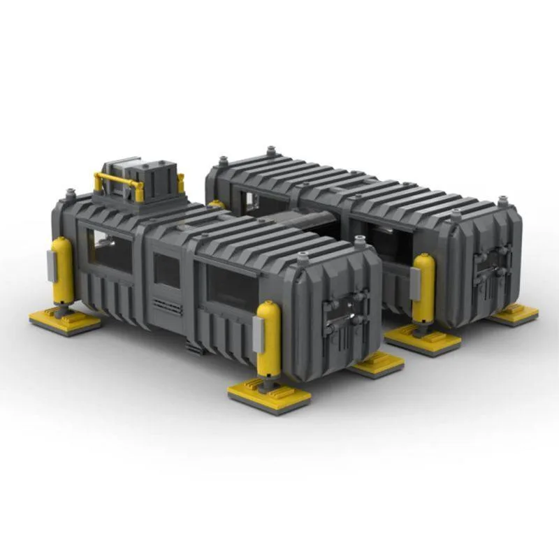 ZITIANYOUBUILD ZITIANYOUBUILD MOC-130440 Outpost Model 1866PCS Building Set — product photo