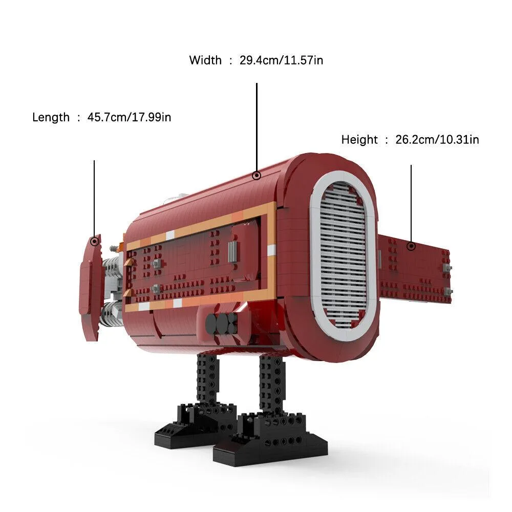 ZITIANYOUBUILD ZITIANYOUBUILD C7357 Star Wars Repulsorlift Vehicle 1563 Parts — product photo
