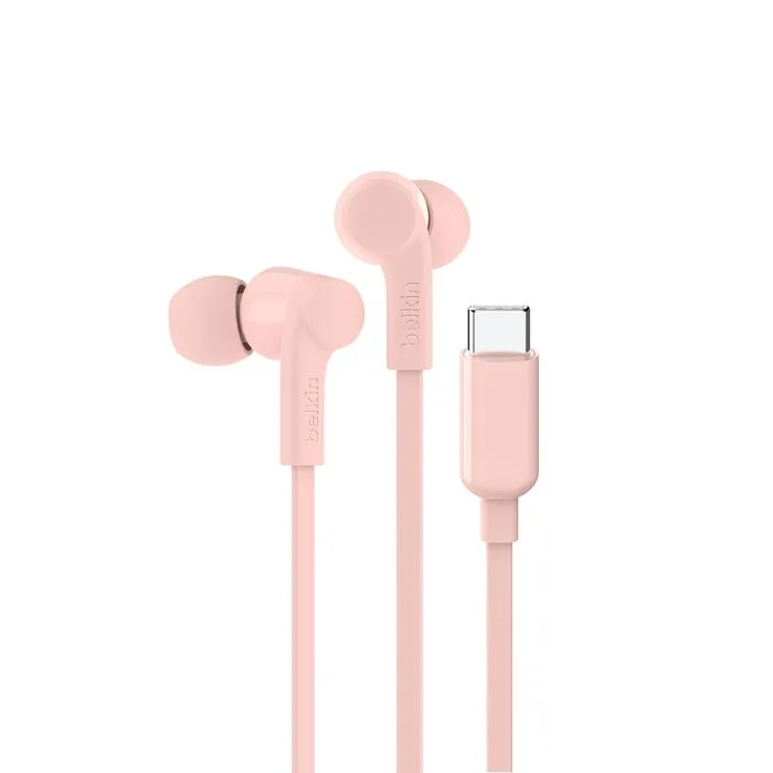 Belkin Belkin SoundForm G3H0002fqPKV2 USB-C Earbuds Pink 10mm 85/100 dB — product photo