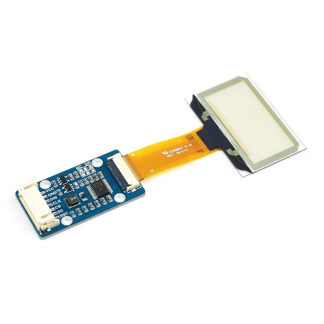 LORDWORLD LORDWORLD 1.51inch Transparent OLED Development Board Light Blue 128x64 — product photo