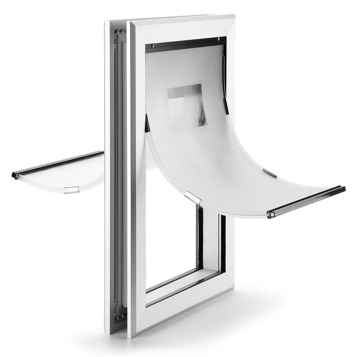 Ownpets Ownpets PET0192 Large Aluminum Pet Door 11.6×16.8 in — product photo