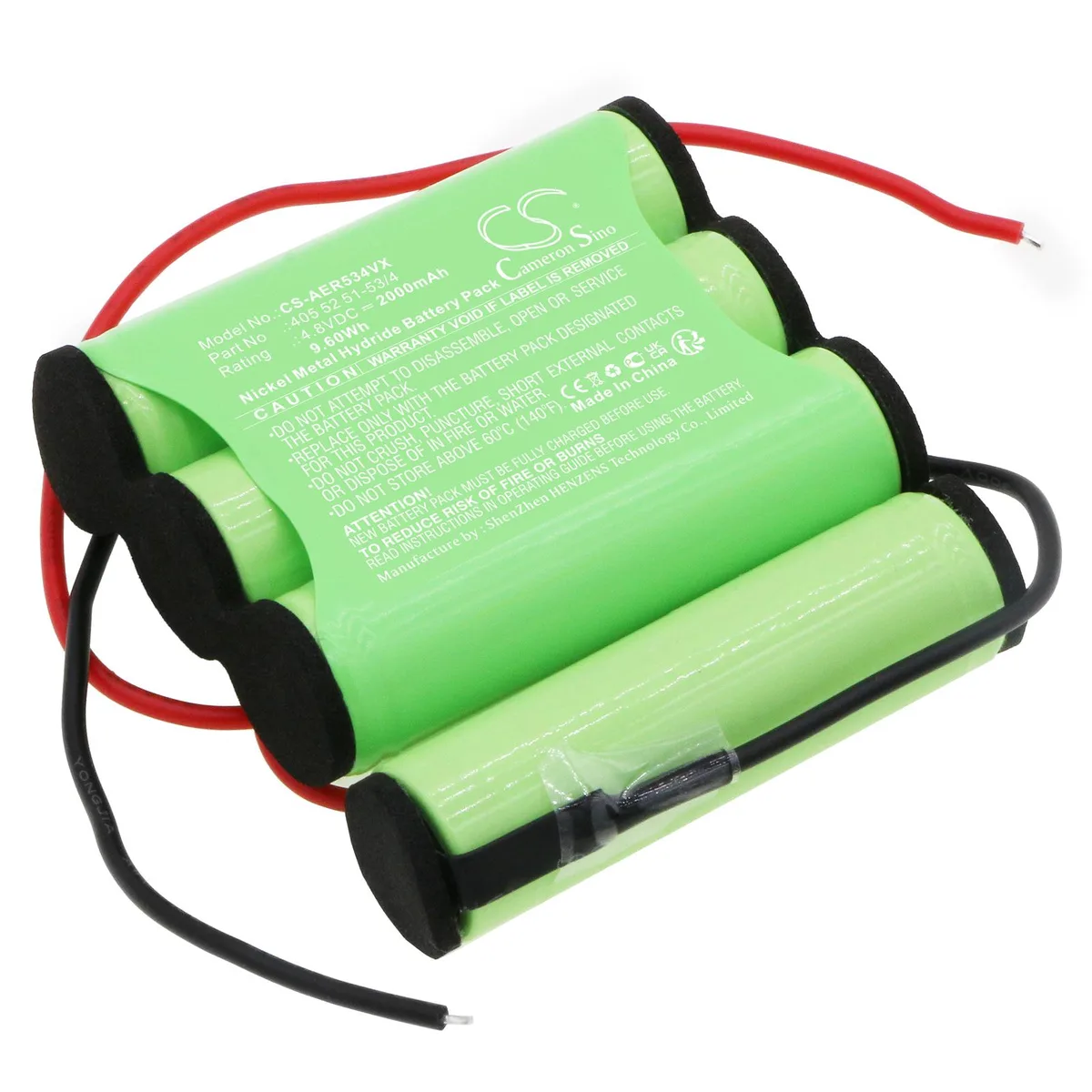 Estry Estry 4.8V 2000mAh Ni-MH Battery for ELE Rapido ErgoRapido 405 52 51-53/4 — product photo
