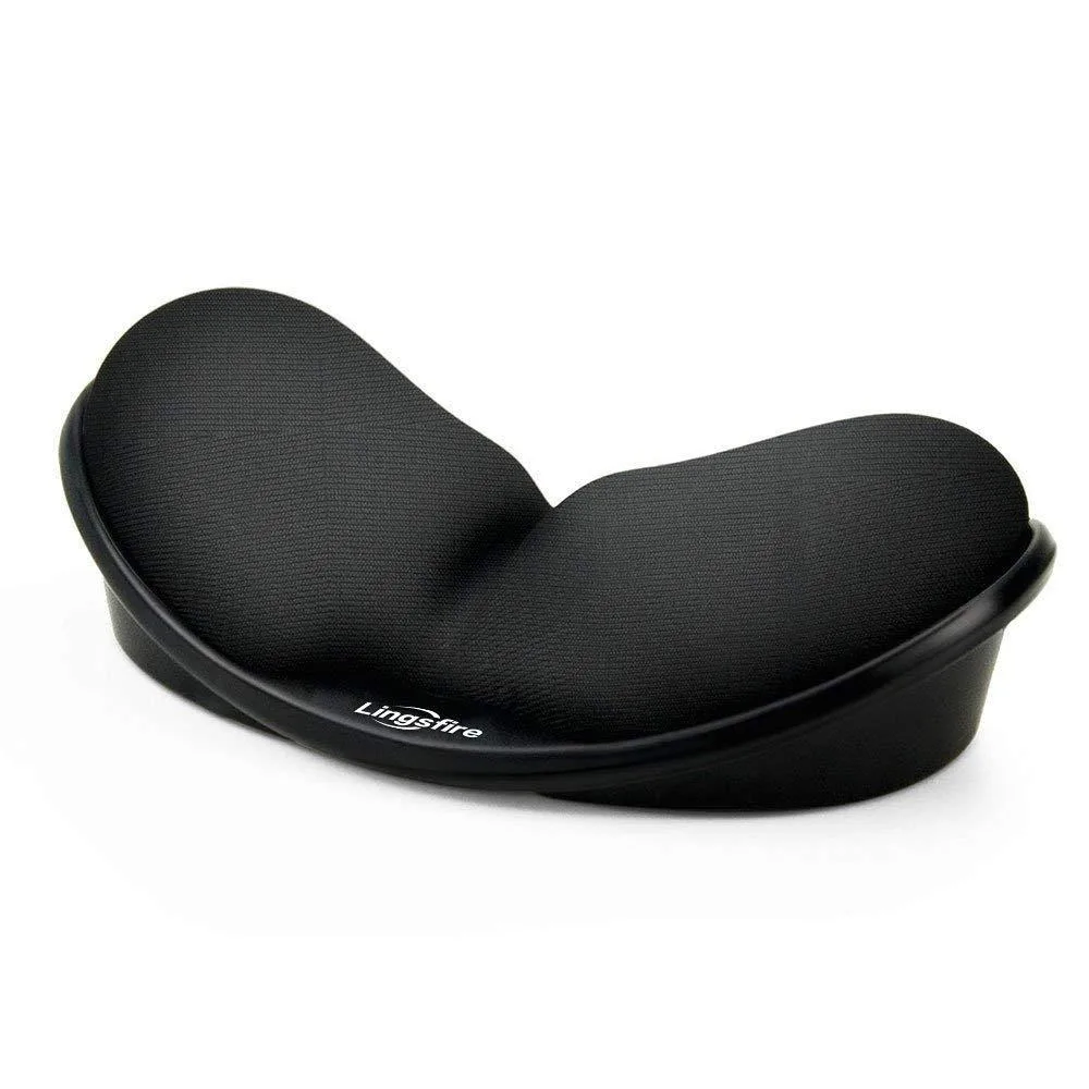  Keychron LS88 Memory Foam Wrist Rest 5.1 x 2.8" Black — product photo