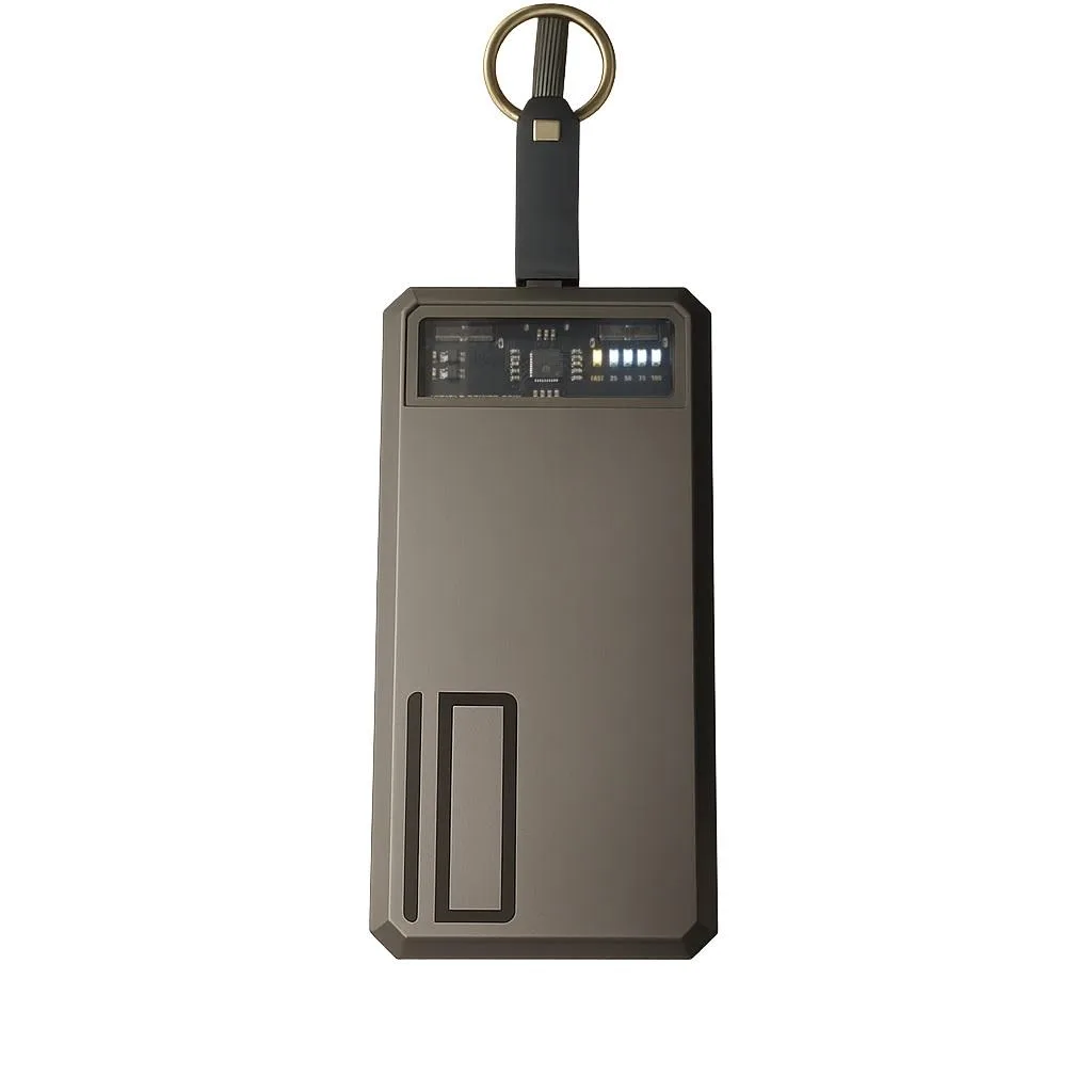 MEGACOM MEGACOM ME-1033 power bank 10000 mAh 20 W transparent window — product photo