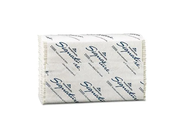 Georgia Pacific Georgia Pacific 23000 C-Fold Paper Towels White 120/Pack 12/Carton — product photo