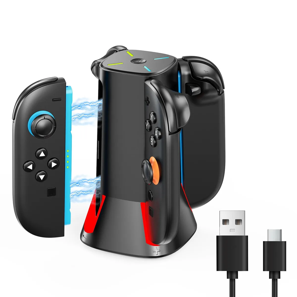 ZVTE ZVTE ZWT-030 4-in-1 Switch 2 Joy-Con Charging Dock VR Accessory — product photo