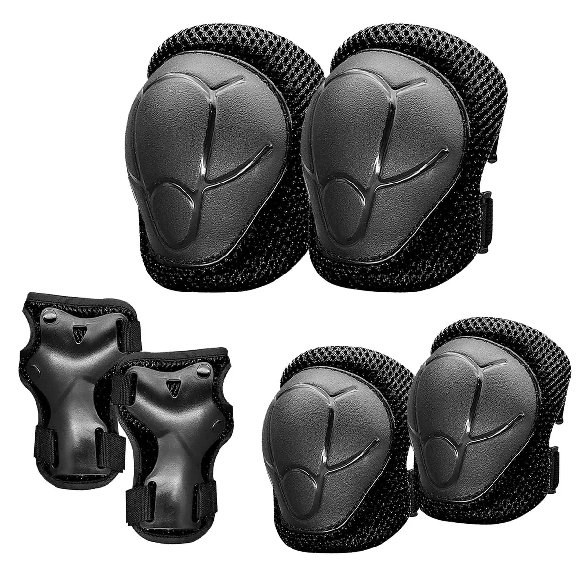 G GEQID Skateboard Protective Gear Set Black Small 3-8 years — product photo