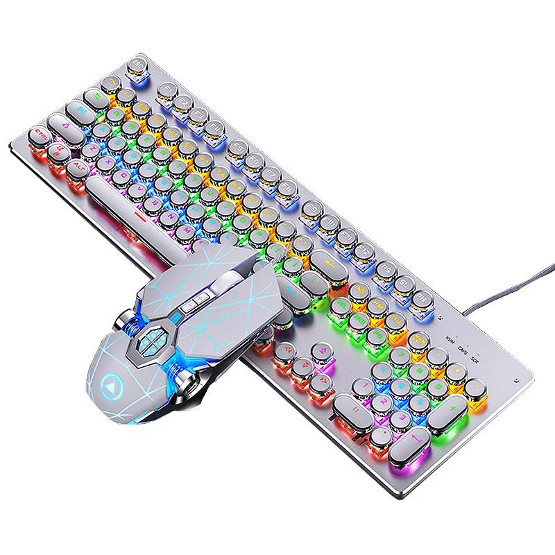 Pstaroth Pstaroth 104-key USB wired gaming keyboard Cherry MX Clear white — product photo