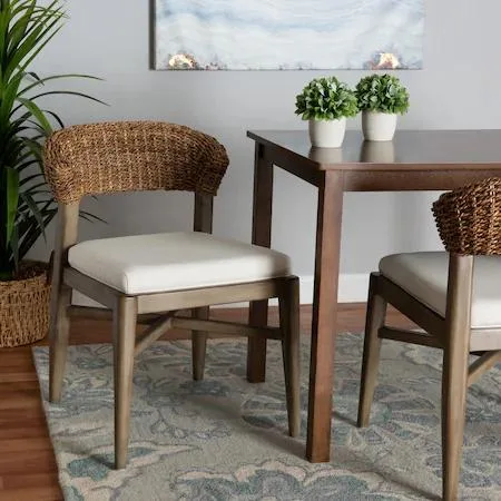 Baxton Studio Baxton Studio 225-13107-ZORO Chloe dining chair set — product photo