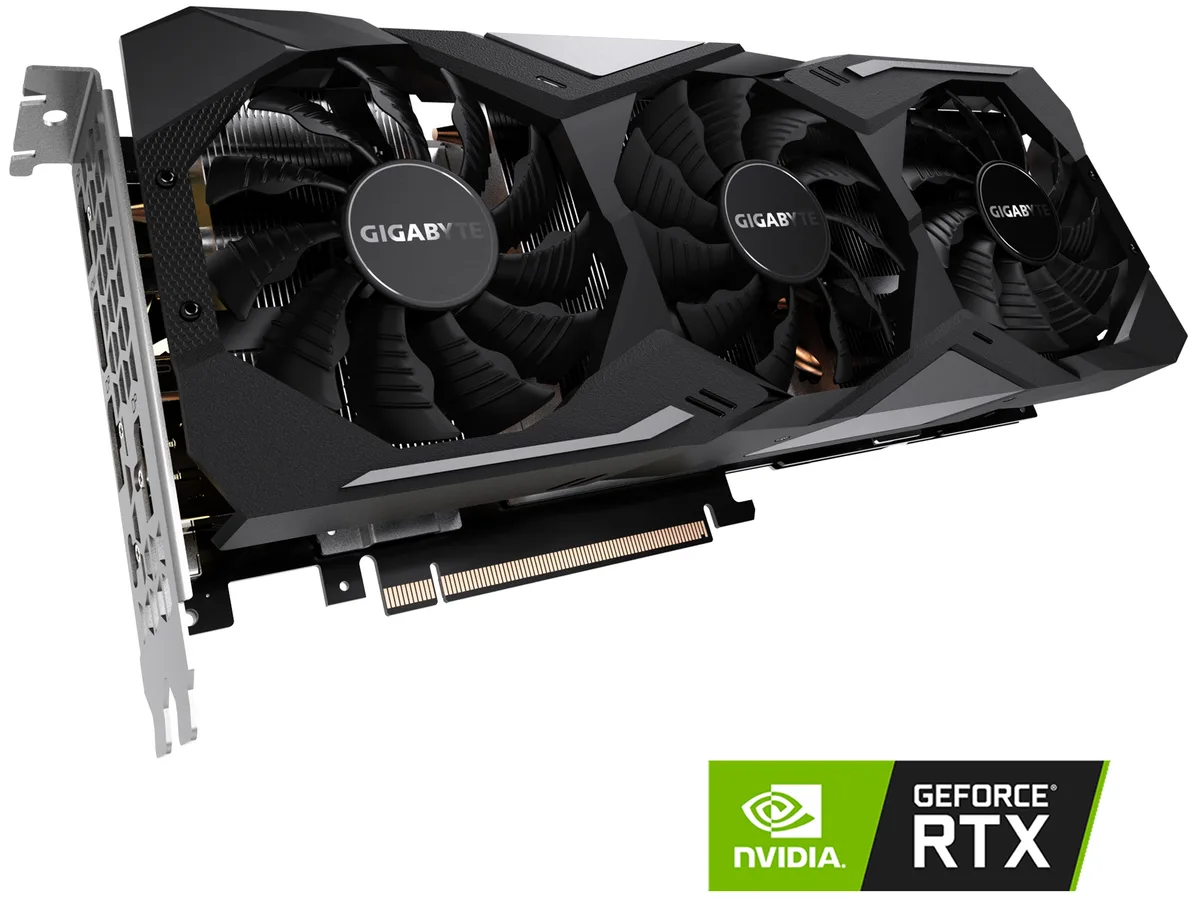 GIGABYTE GIGABYTE GV-N2080WF3OC-8GC GeForce RTX 2080 8GB GDDR6 graphics card — product photo