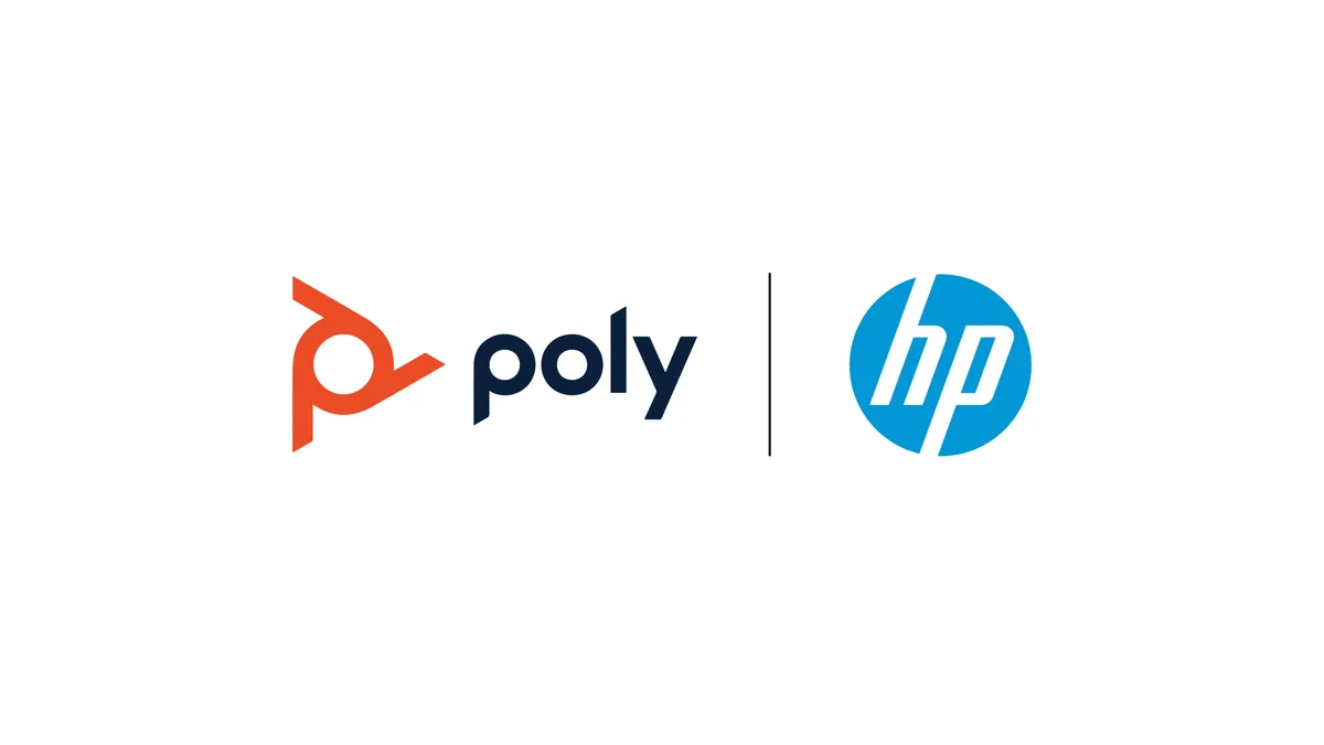 HP HP 874P6AA TC10 White Glass Mount conferencing device — product photo