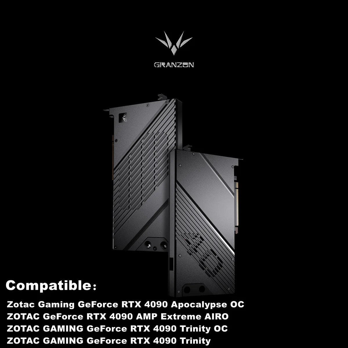 Raymnmod Raymnmod GPU Water Block RTX 4090 Zotac AMP Trinity Apocalypse — product photo