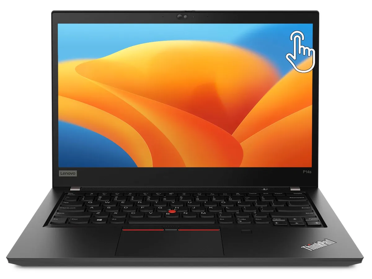 Lenovo Lenovo ThinkPad P14s Gen 2 14" Touchscreen laptop AMD Ryzen 7 PRO 5850U 16GB 256GB NVMe — product photo