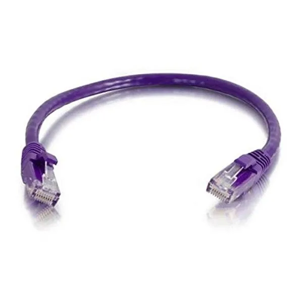 Cables To Go Cables To Go 00958 Cat6 network ethernet cable purple 6 in — product photo