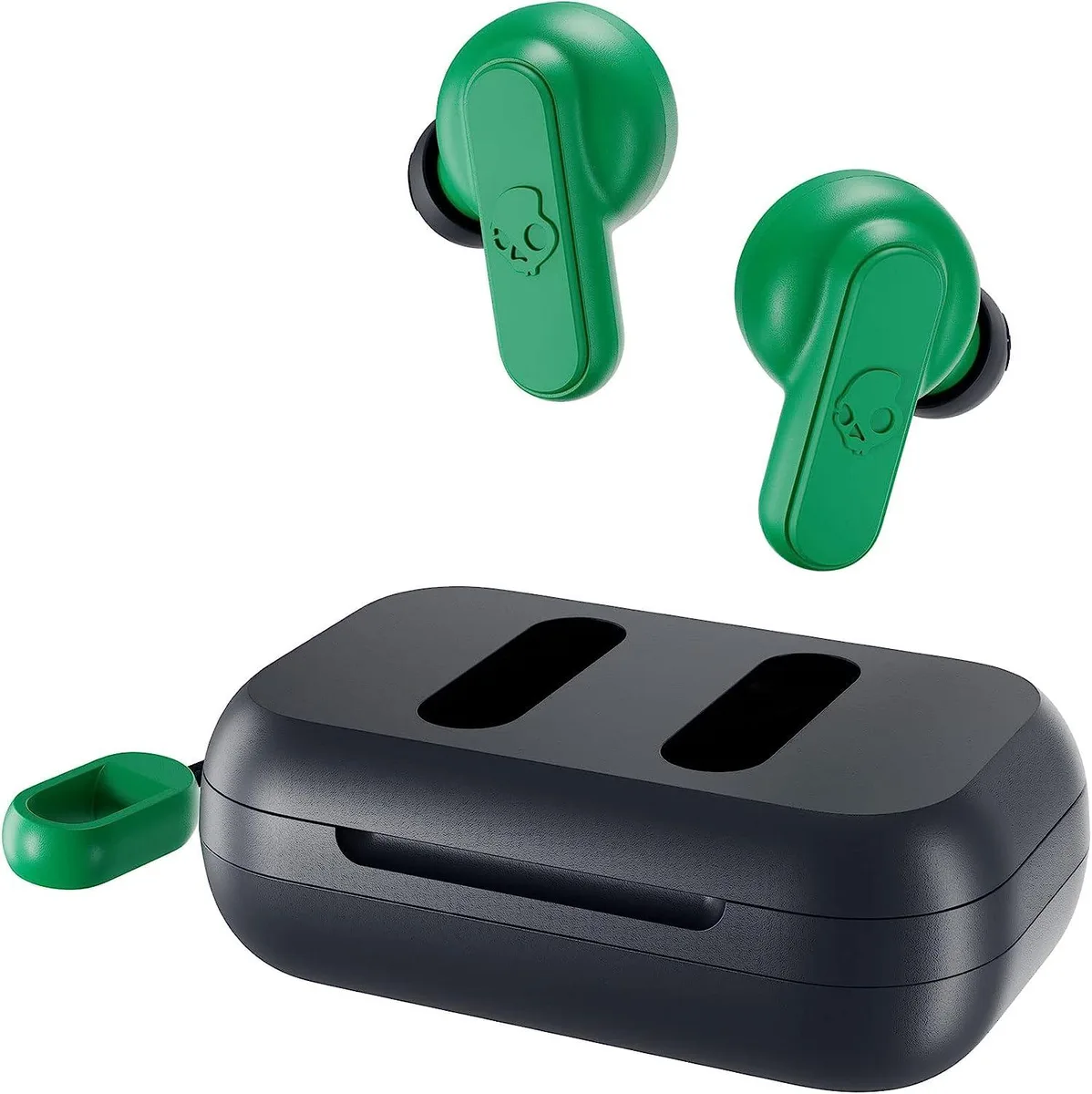 SKULLCANDY Skullcandy Dime 2 True Wireless Earbuds Black/Green — product photo