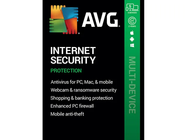 AVG AVG Internet Security 5 Devices 2 Years AVG-IS20T24ENK-05 — product photo