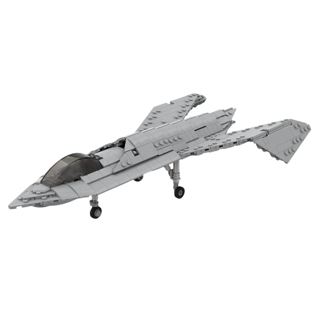 ZITIANYOUBUILD ZITIANYOUBUILD MOC-191232 1/35 Scale Bird of Pray Combat Fighter 590PCS — product photo