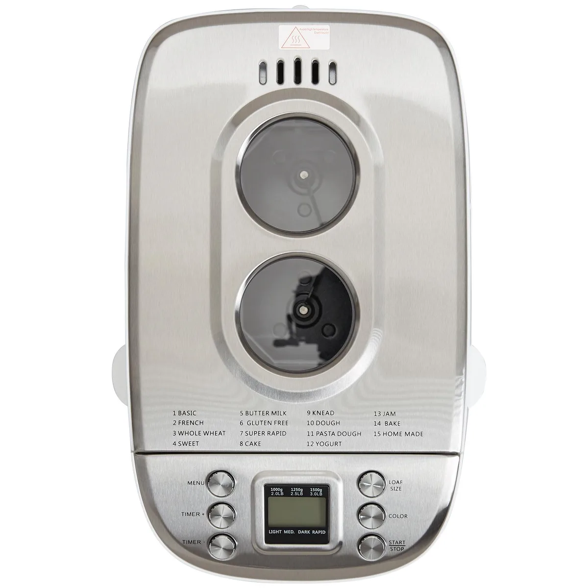 VEVOR VEVOR BM8902-A Bread Maker 15-in-1 3LB White — product photo
