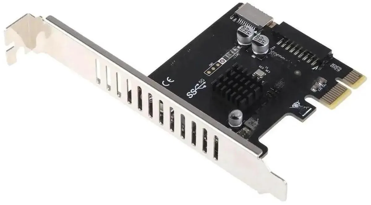 SMUGDESK SMUGDESK PCIe to USB 3.0 Type-E Front Panel Adapter PH61 19P 20P — product photo