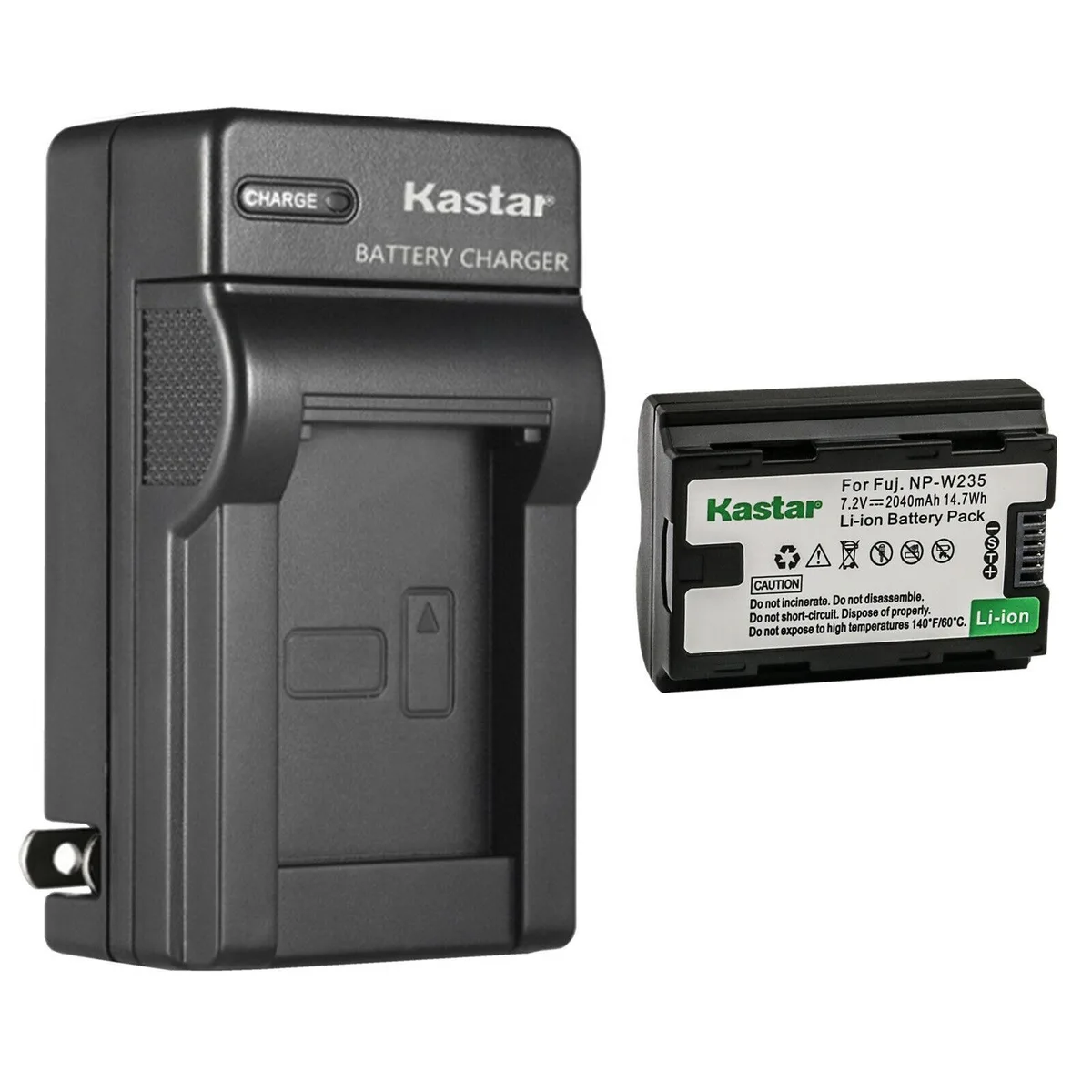 Kastar Kastar NP-W235 Battery &amp; Charger Kit 1-Pack — product photo