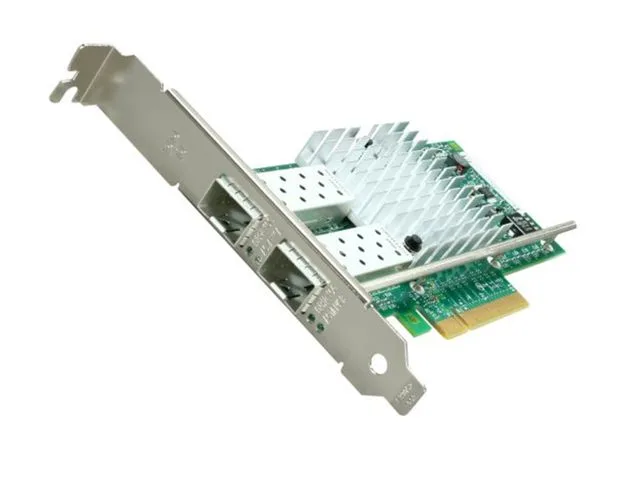 Intel Intel X520-DA2 10Gbps dual SFP+ PCIe 2.0 x8 network card — product photo