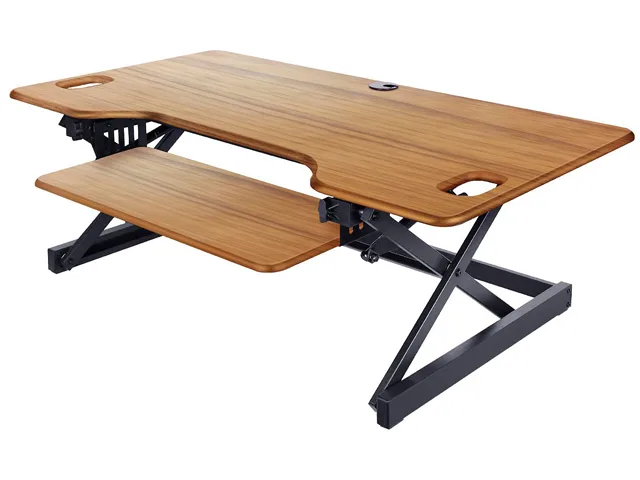 Rocelco Rocelco DADR-46-TK 46" desk riser teak — product photo