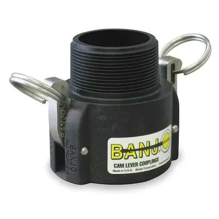 Banjo Banjo 150B 1-1/2" Female Coupler X 1-1/2" Male Thread Poly Cam Lever Coupling — product photo