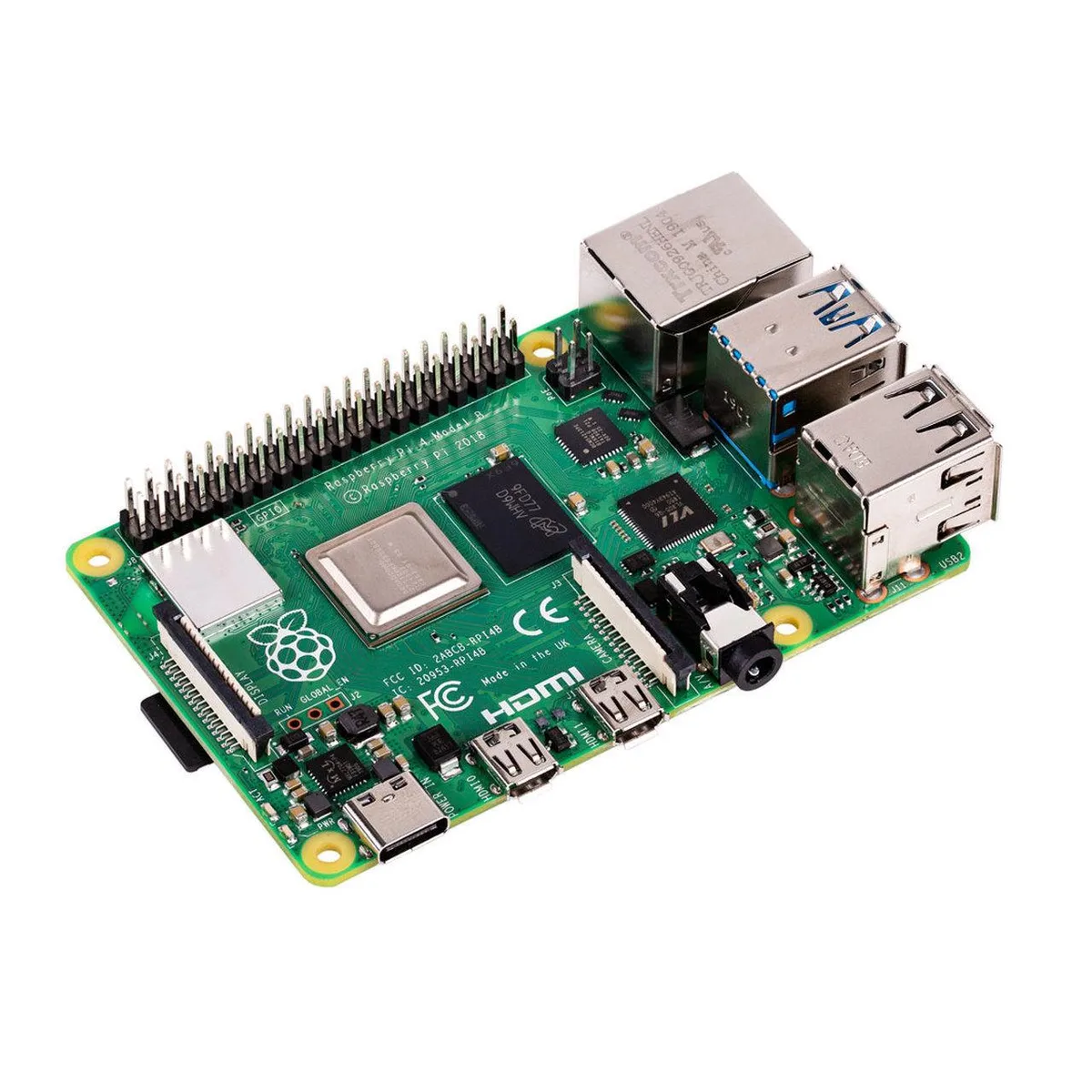 Raspberry Pi Raspberry Pi RPI4-MODBP-8GB 8 GB barebone mini PC — product photo