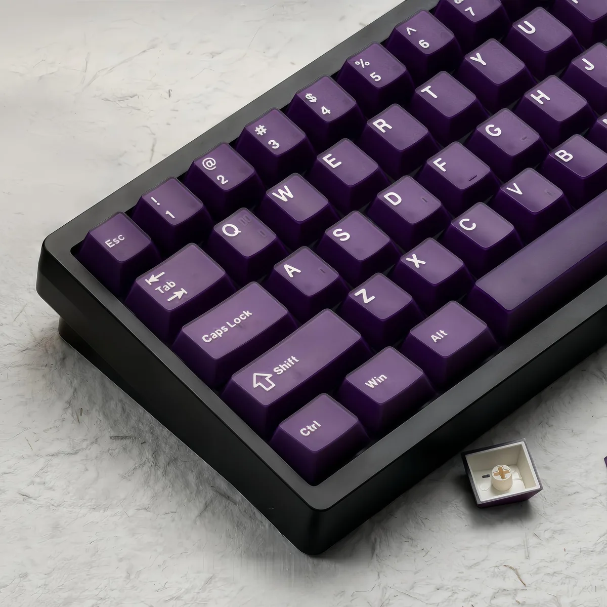 Womier Womier Purple Jade 121-key Cherry Profile PBT Keycap Set — product photo