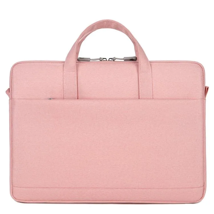 allentian allentian P310 Waterproof Oxford Cloth Laptop Handbag 13.3 inch Pink accessory — product photo