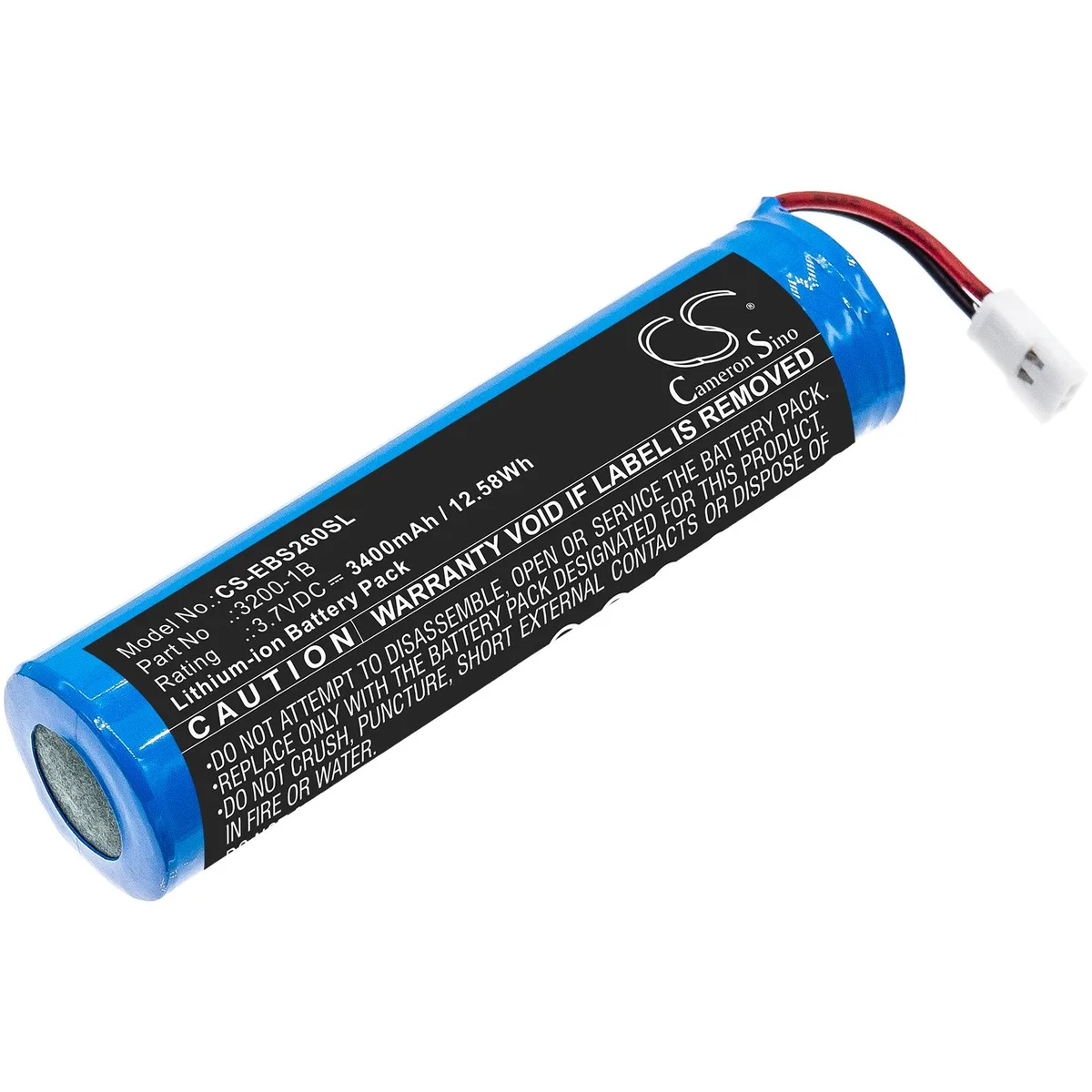 Cameron &amp; Co Cameron &amp; Co DS-CS-EBS260SL 3.7V 3400mAh Li-ion battery blue — product photo