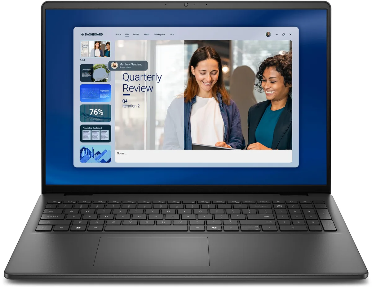 DELL DELL DC16255 laptop Ryzen 7 250 16GB 512GB 16 WUXGA — product photo
