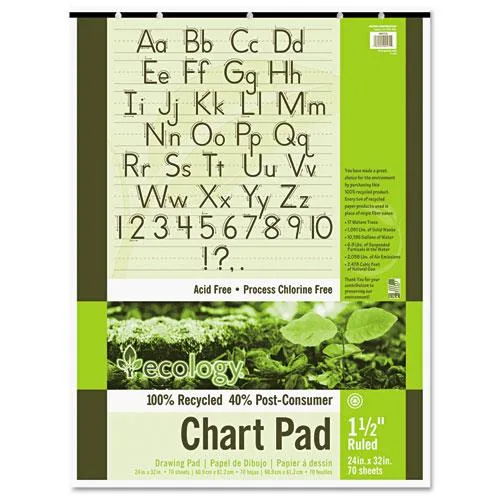 Pacon Pacon 945710 Recycled Chart Pad 24 x 32 70 Sheets — product photo