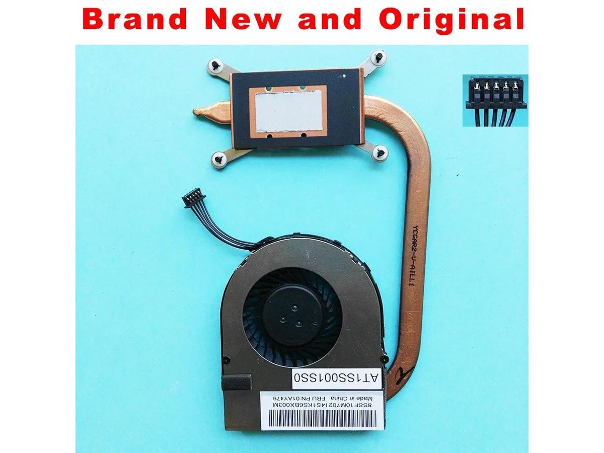Fans Fans CPU Cooling Fan &amp; Heatsink Lenovo Thinkpad L560 01AY479 00NY528 MG60070V1-C130-S9A — product photo