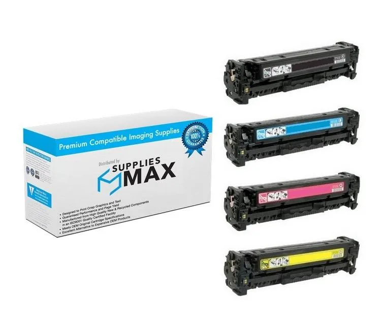 SuppliesMax SuppliesMax CRG-116MP Toner Cartridge Combo Pack (BK/C/M/Y) — product photo