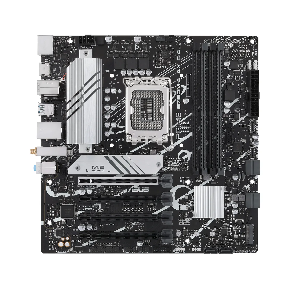 ASUS ASUS PRIME B760M-A AX D4 Intel motherboard — product photo