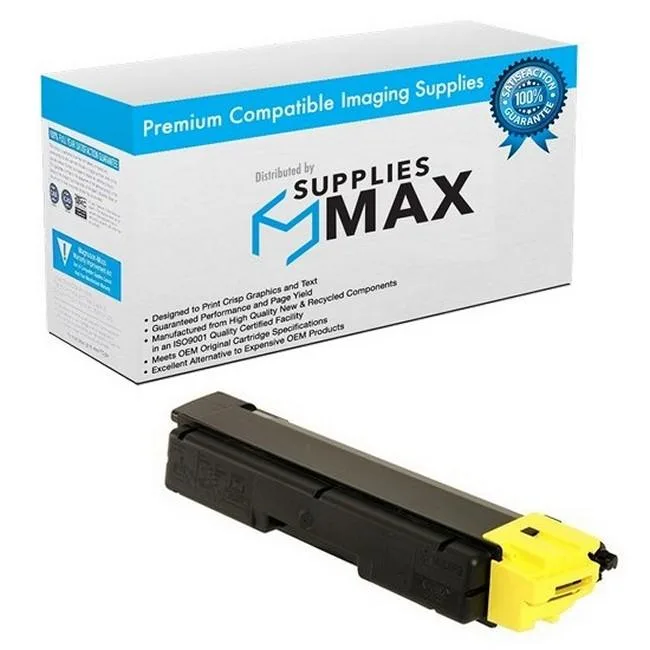 SuppliesMax SuppliesMax TK-592Y Yellow Toner Cartridge 5000 Pages — product photo