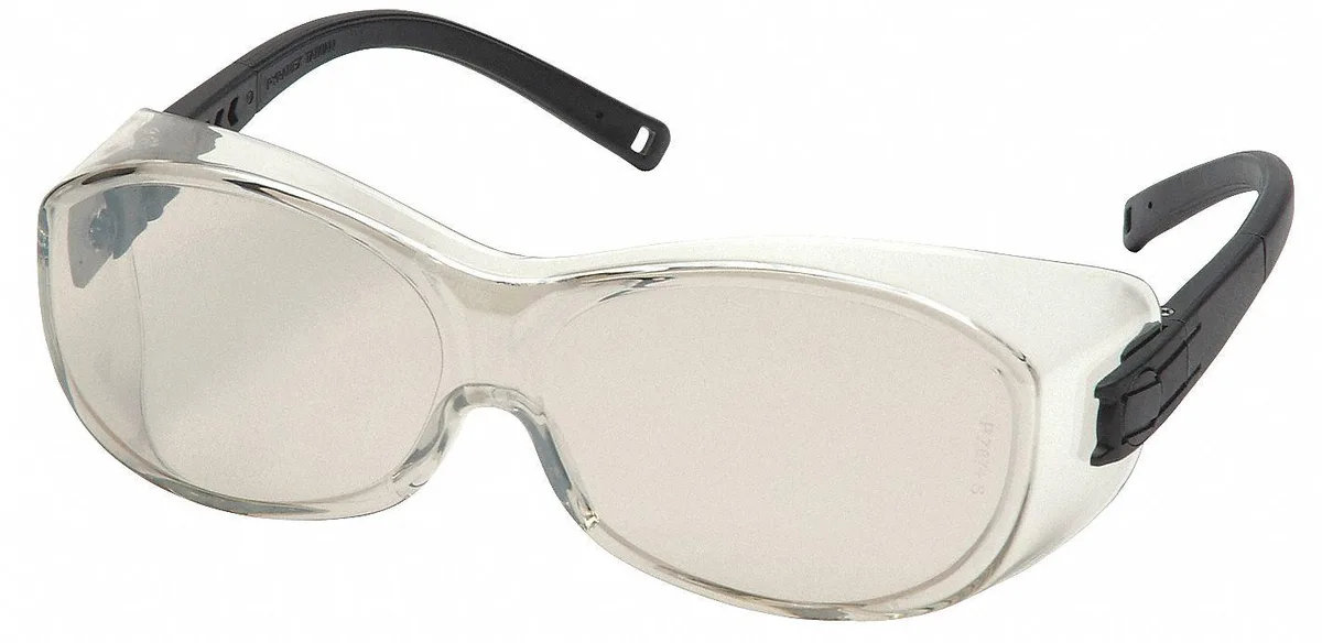Pyramex Pyramex S3580SJ Safety Glasses Gray Mirror Lens Black — product photo