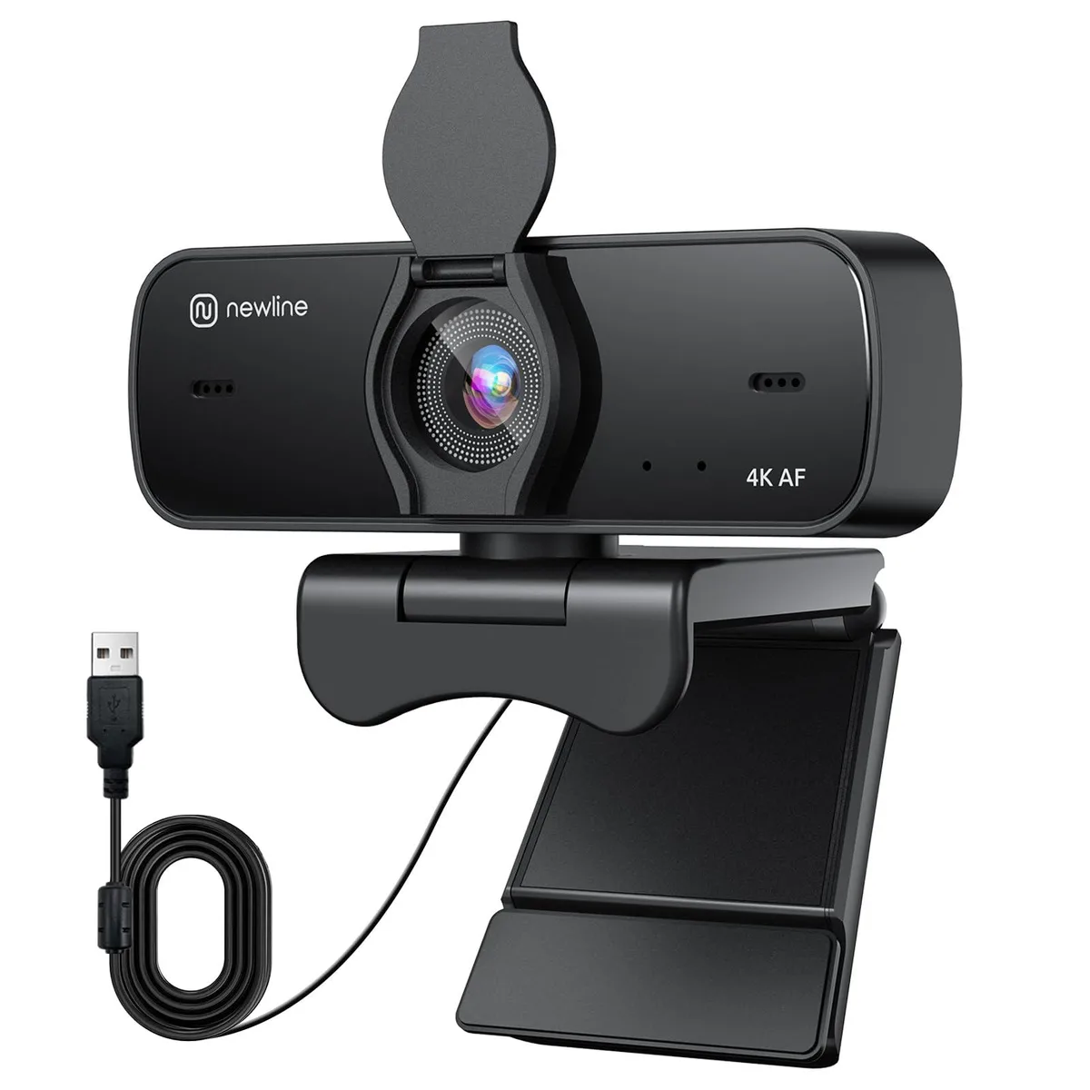 Newline NewEye 60s 4K Webcam Black 12MP 77° FOV 0.259 kg — product photo