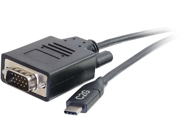 Cables To Go Cables To Go 26894 usb display adapter USB-C to VGA 3 ft 1920x1200 60Hz — product photo