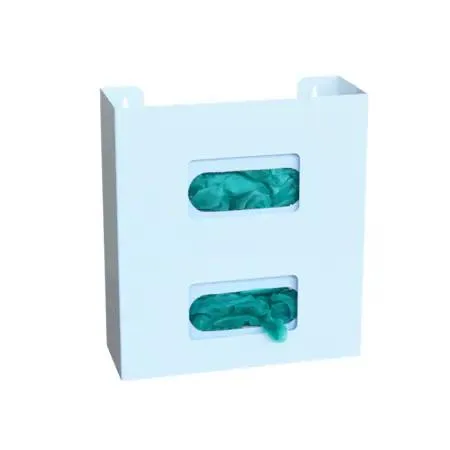 Omnimed Omnimed 305341 Painted White Square Cut Glove Box Holder Double — product photo