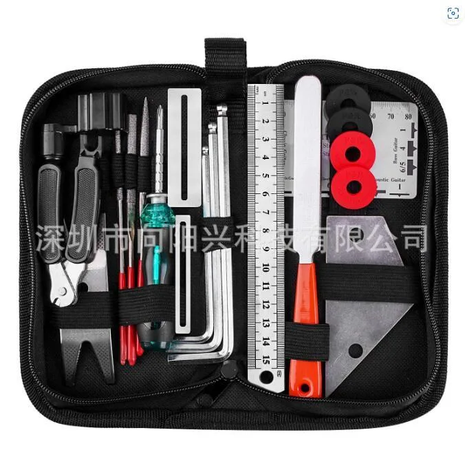 Werleo Werleo Guitar Repair Tool Kit 20-piece Black handheld pcs accessory — product photo