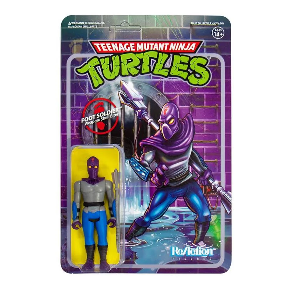 Super7 Super7 Teenage Mutant Ninja Turtles Foot Soldier action figure 3.75 inches — product photo